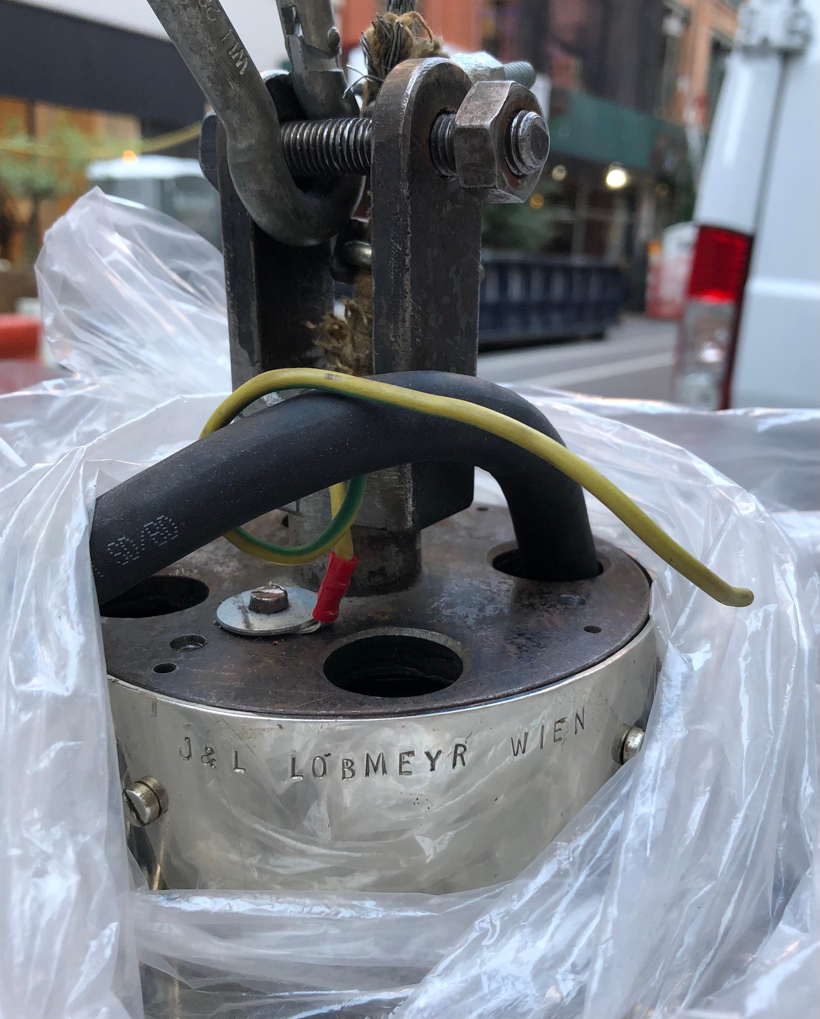 Lobmeyr 'Sputnik' Cylinder Chandelier In Good Condition In New York, NY