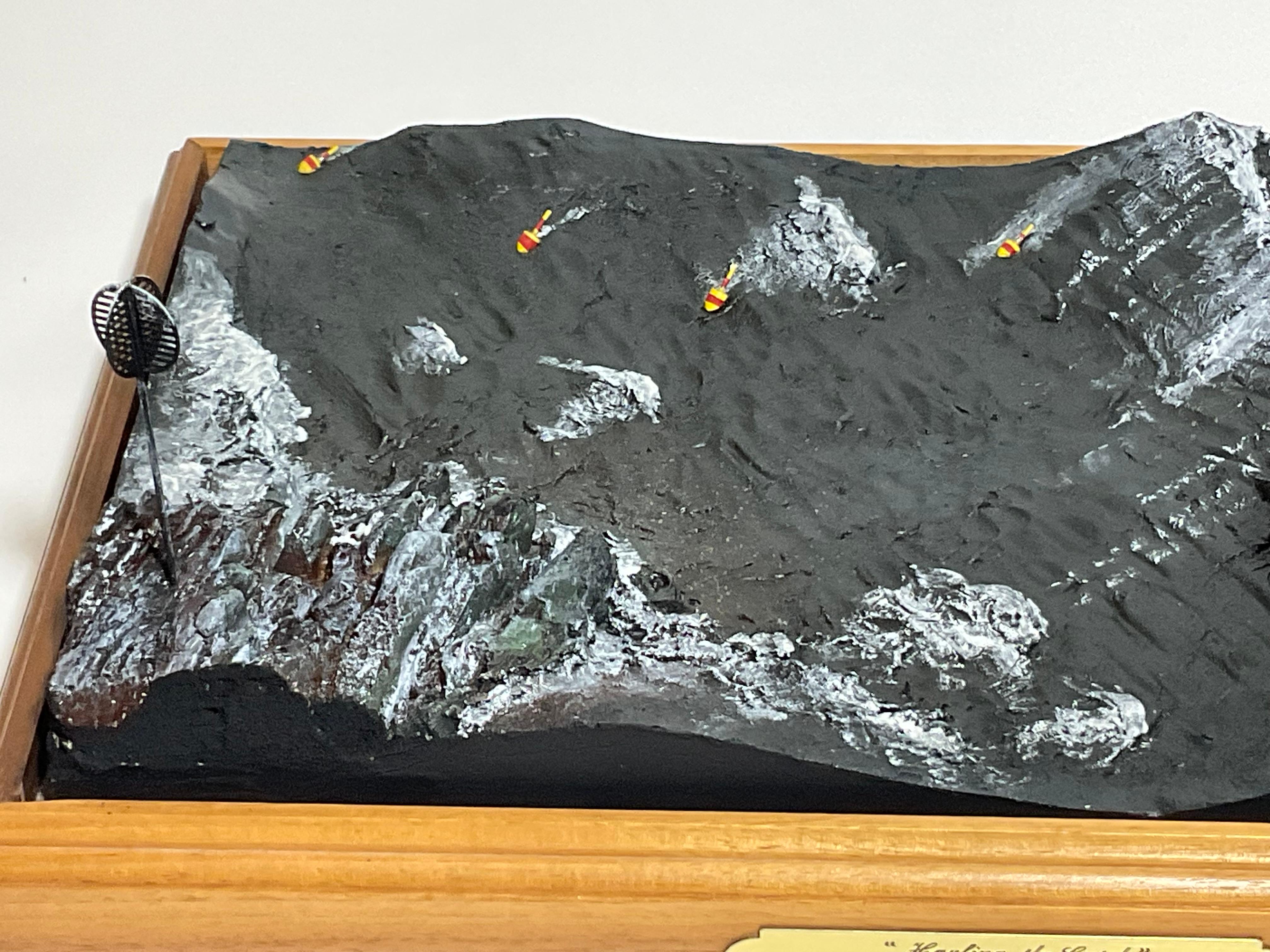 Chariot de homard Diorama intitulé 