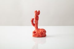 "Lobster Cacti" Glazed Ceramic Cactus Sculpture