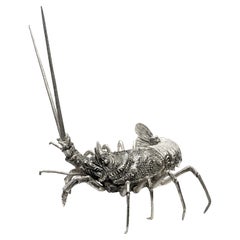 Lobster sculpture Mauro Manetti italian design circa 1950
