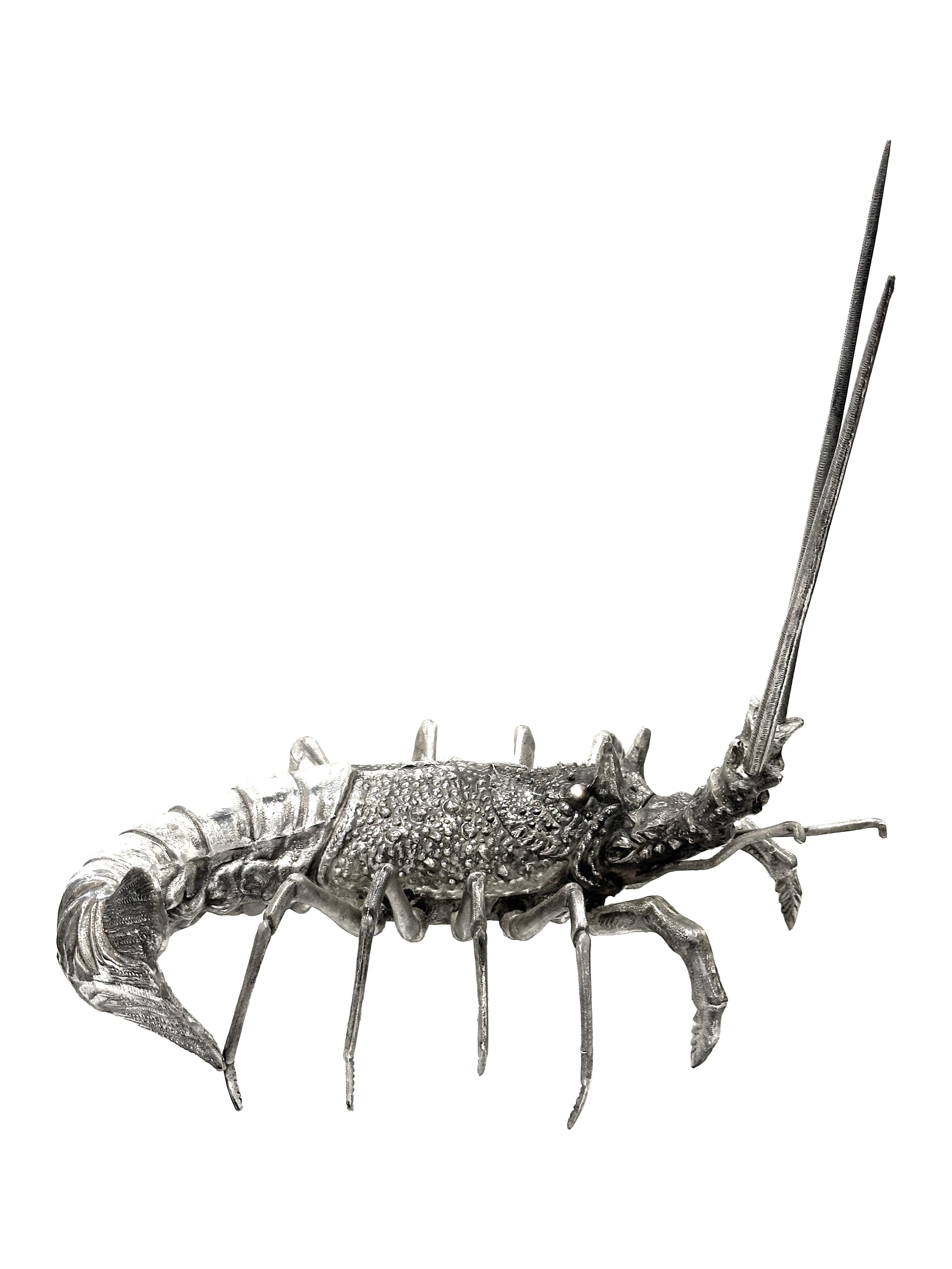 Escultura de langosta Mauro Manetti diseño italiano circa 1950 Italiano en venta