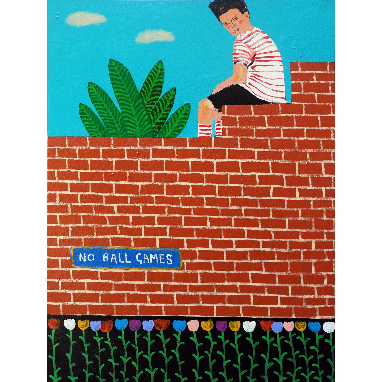 Modern 'Local Tomboy' Portrait Painting by Alan Fears Pop Art