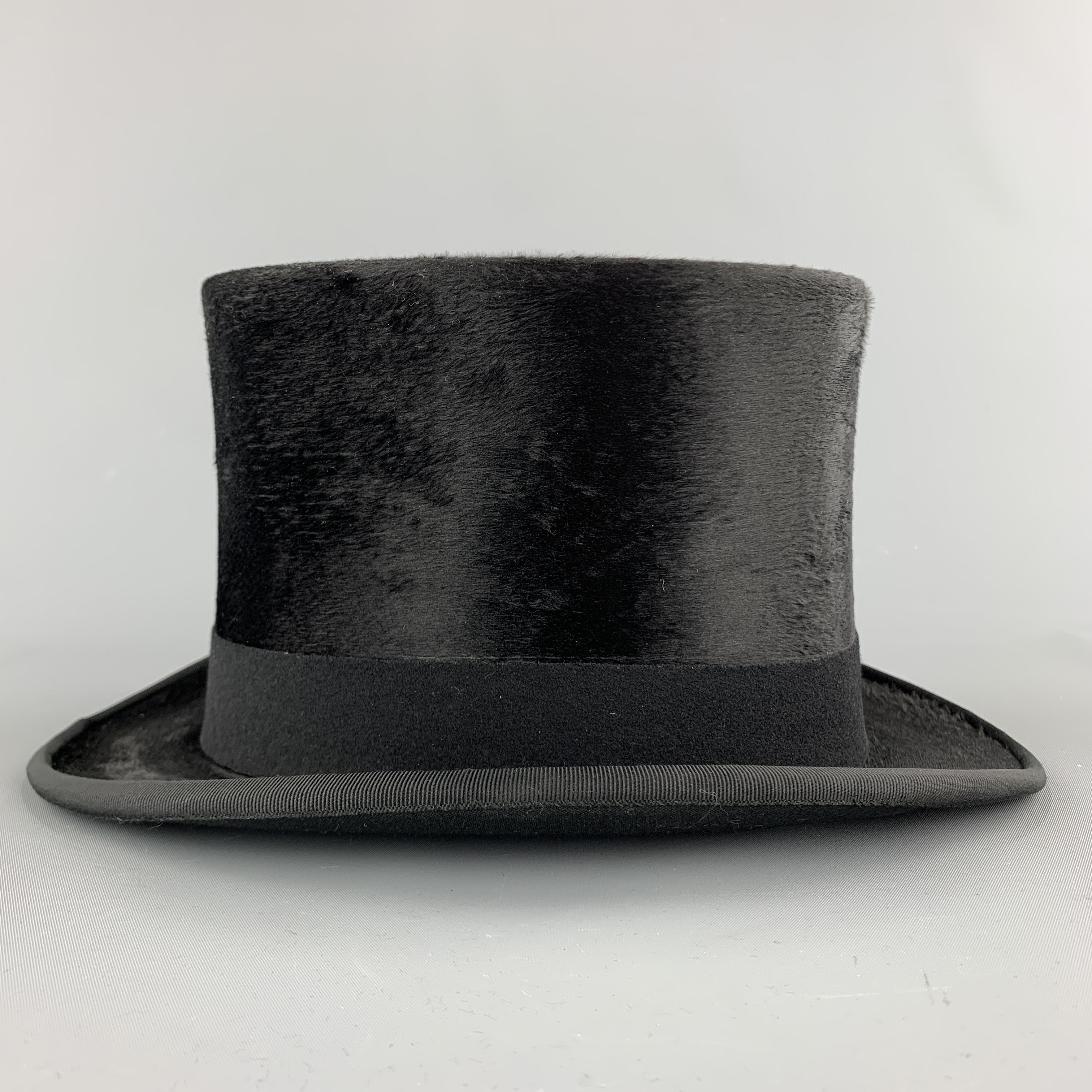 town shell high crown top hat