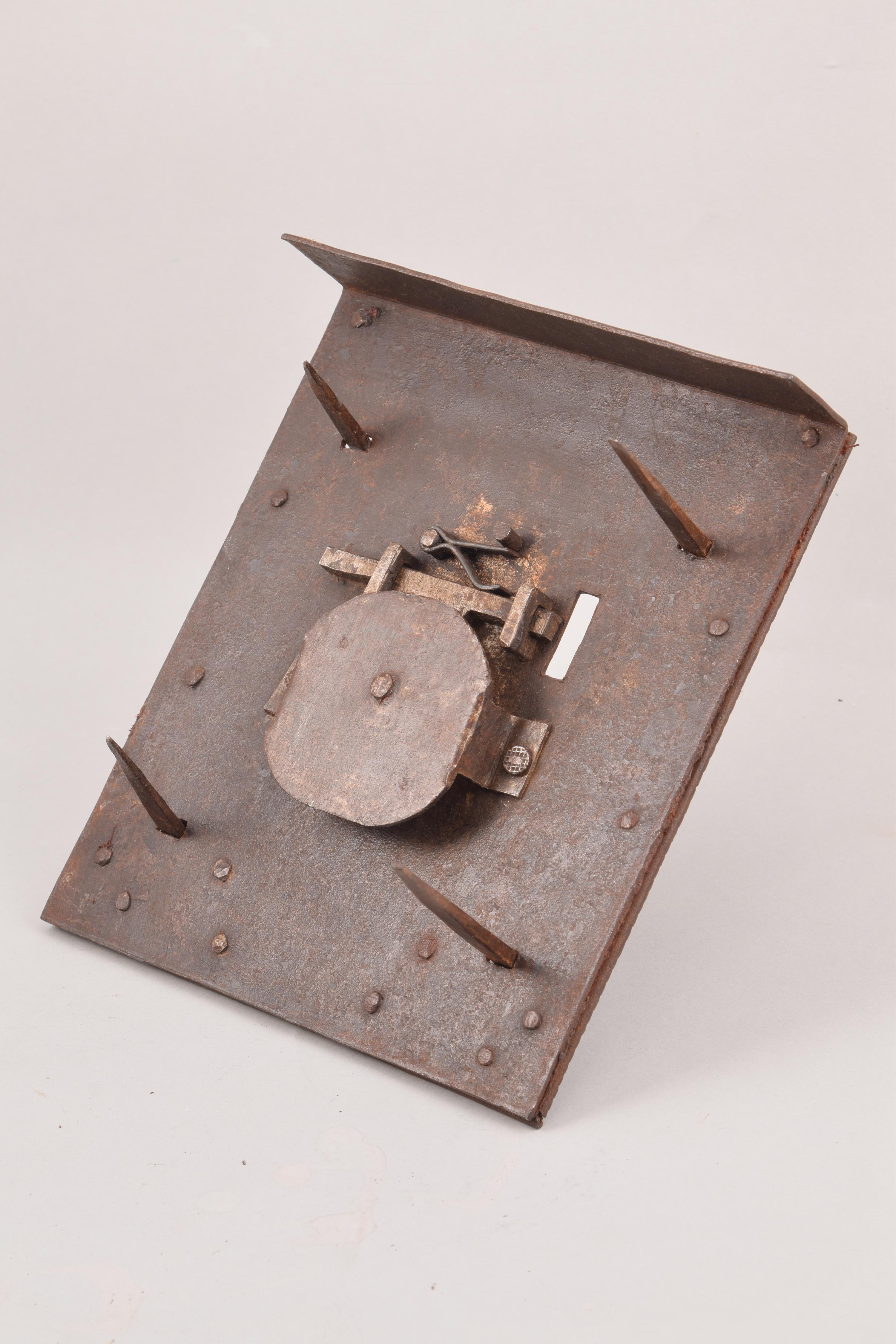 Spanish Lock with Key, Wrought Iron 16th-17th Centuries