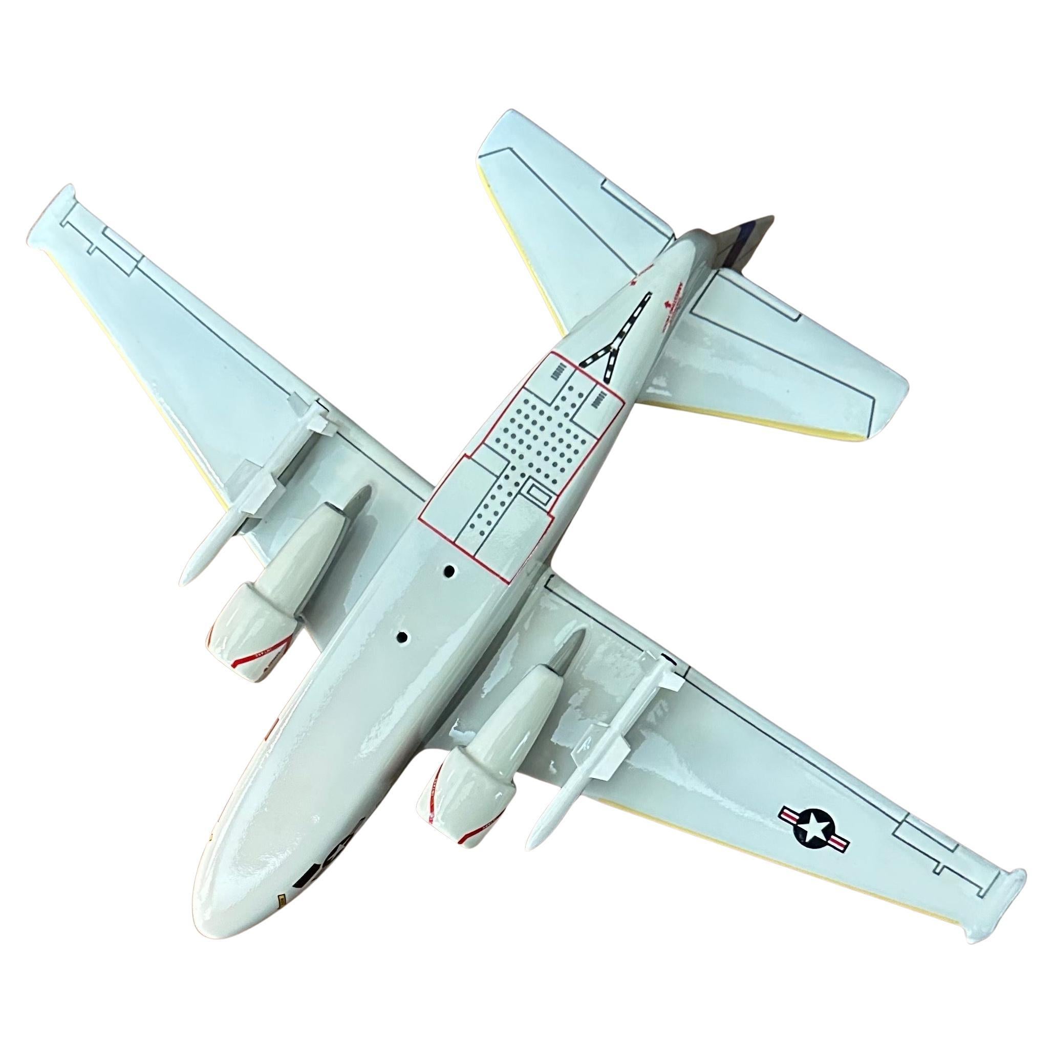 Legno Modello da tavolo Lockheed U.S. Navy S-3B Viking Anti-Submarine Jet /Airplane Contractor in vendita