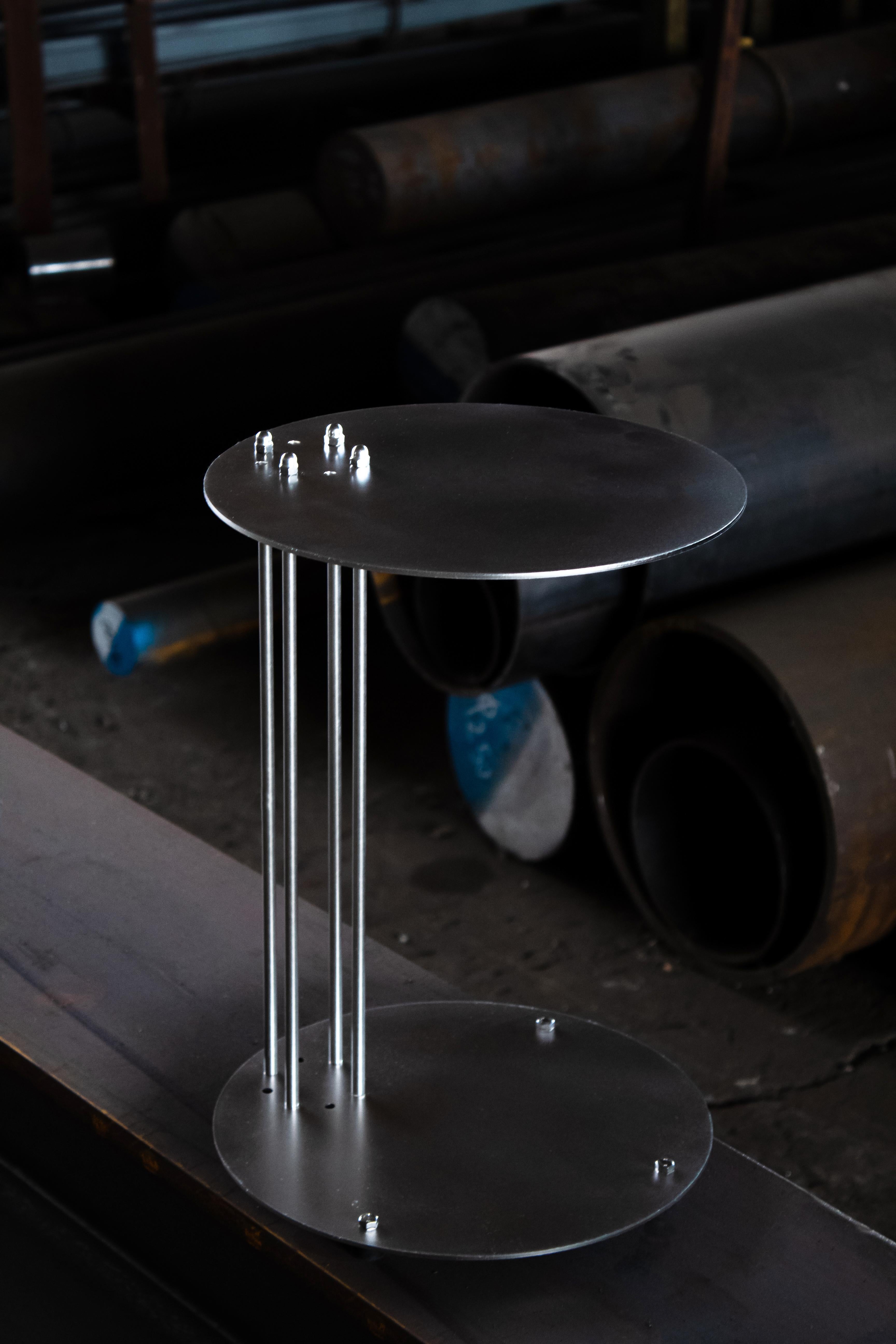Italian Lockwerk Side Table - design Giorgio Bena For Sale