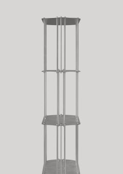 Lockwerk Bookshelf - design Giorgio Bena