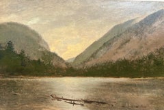 Hudson Highlands by Lockwood DeForest (American, 1850-1932)