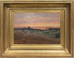 New England Sunrise, 1910 by Lockwood DeForest (American, 1850-1932)
