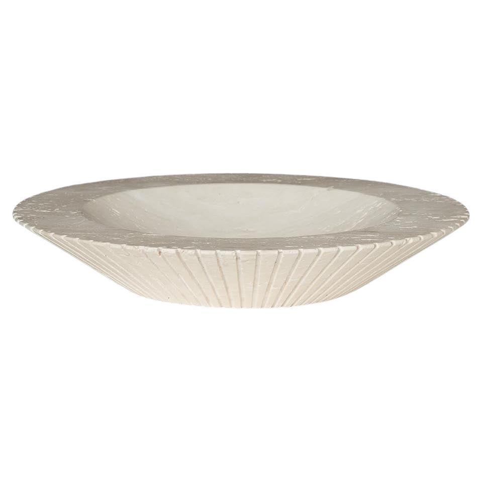 Locus Bowl, Travertine by Sofie Østerby for Fredericia For Sale