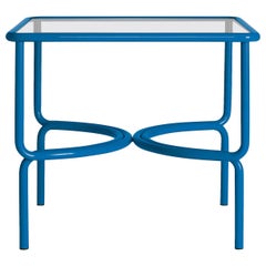 Locus Solus Blue Dining Table by Gae Aulenti