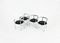 "Locus Solus" Chairs by Gae Aulenti for Poltronova, 1960s, set of 4