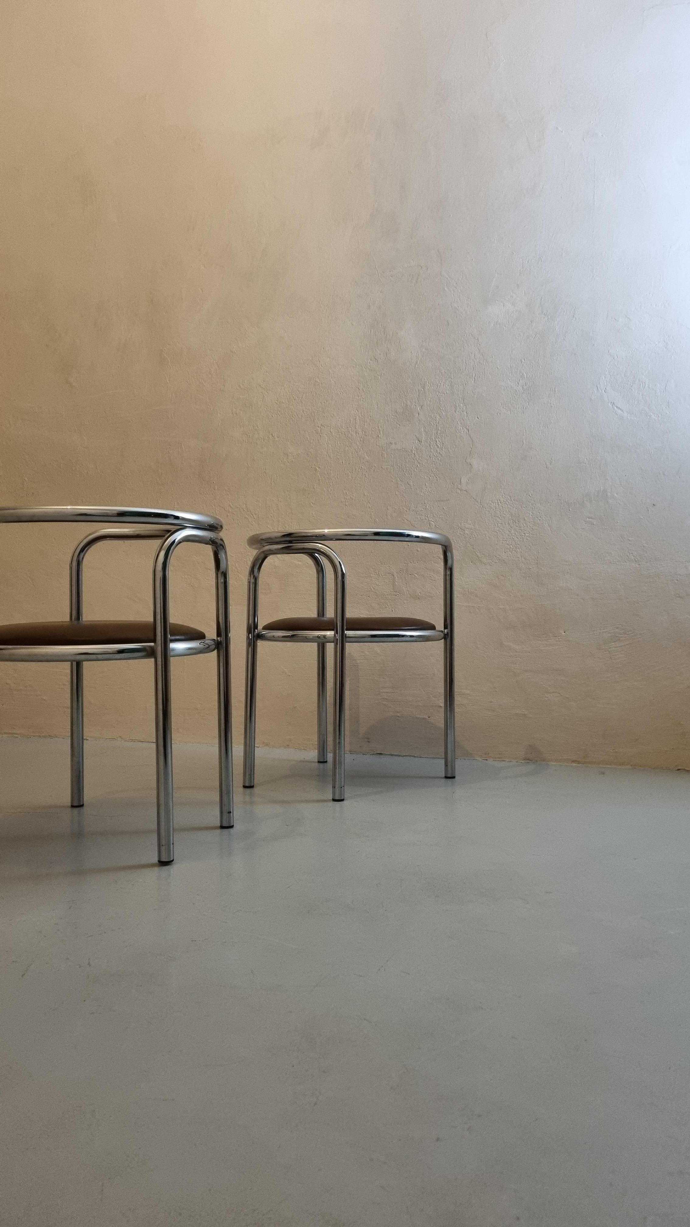 Italian Locus Solus chairs by Gae Aulenti for Poltronova, 1964