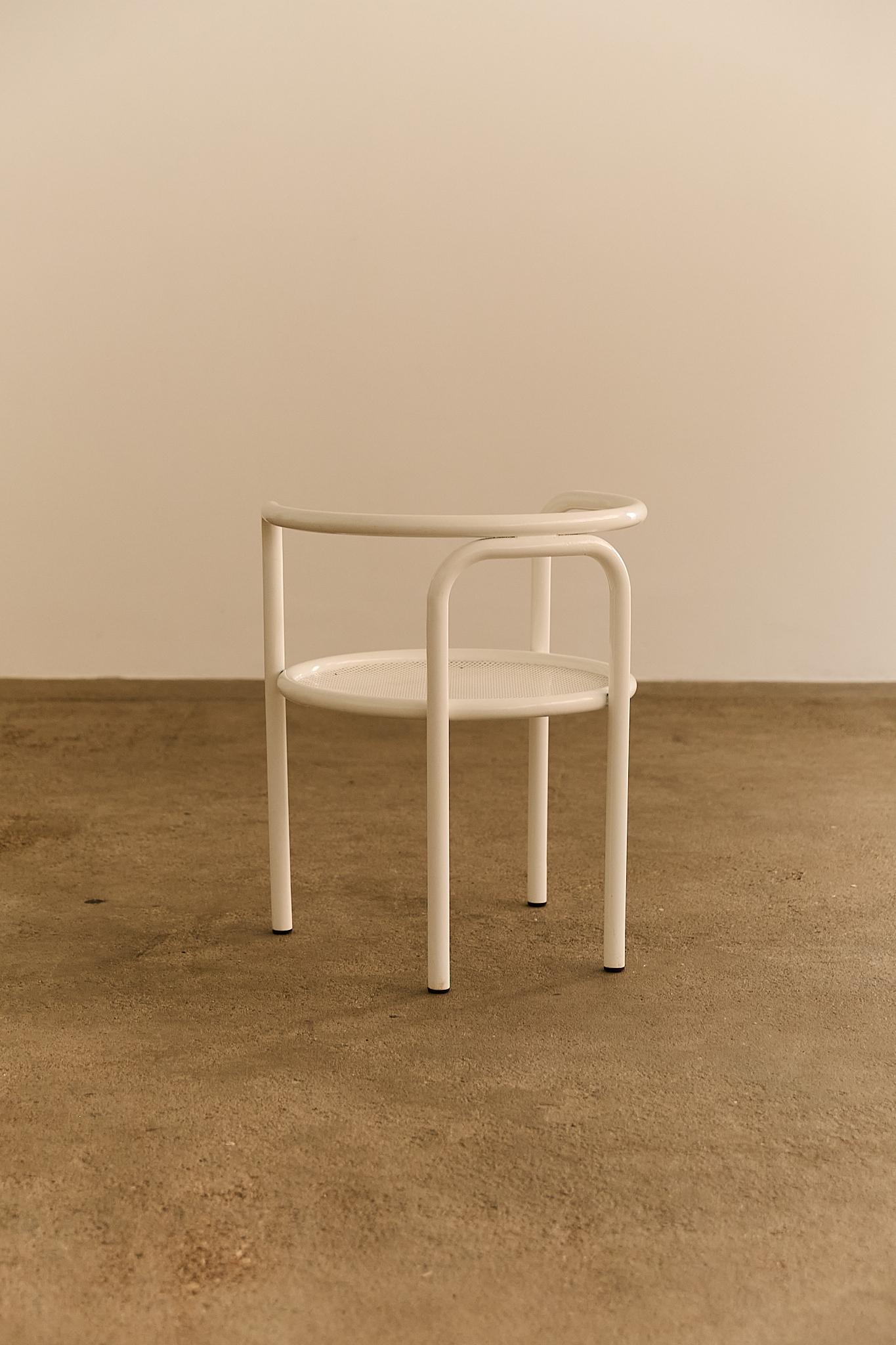 Locus Solus Chairs by Gae Aulenti White Set Of 4 im Zustand „Hervorragend“ im Angebot in London, GB