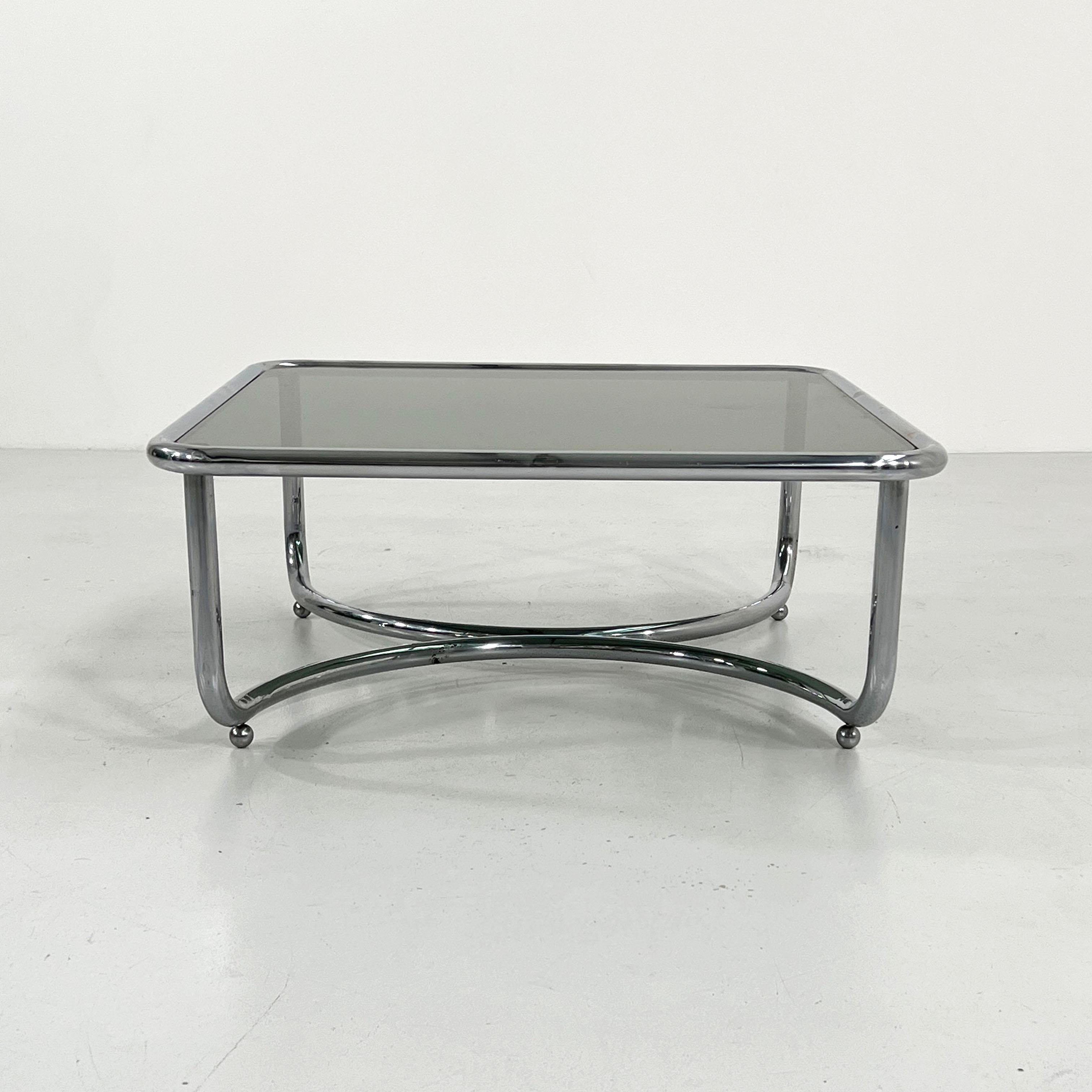 Metal Locus Solus Coffee Table by Gae Aulenti for Poltronova, 1970s