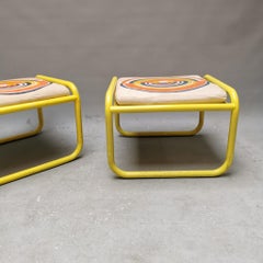 Locus Solus, Gae Aulenti, Set of 2 Poufs