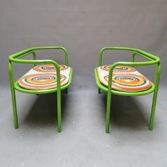 Locus Solus, Gae Aulenti, Set of 2 Poufs