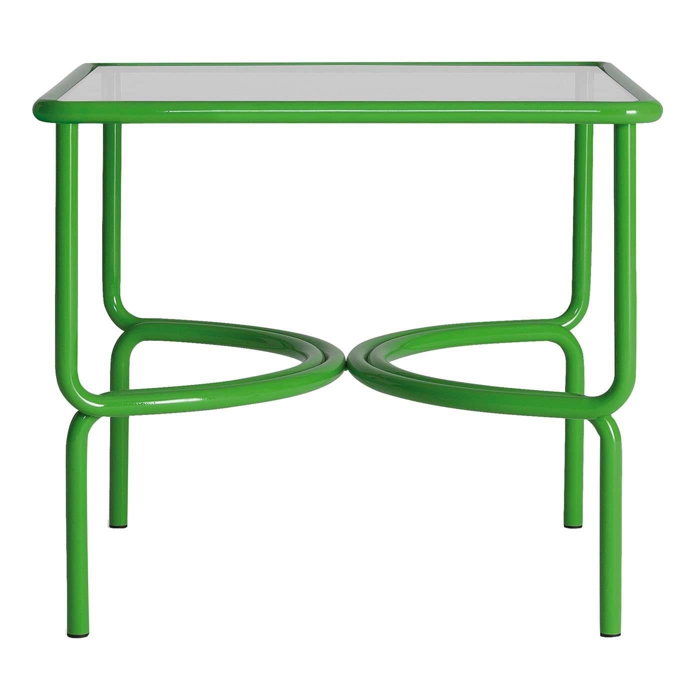 Italian Locus Solus Green Dining Table by Gae Aulenti