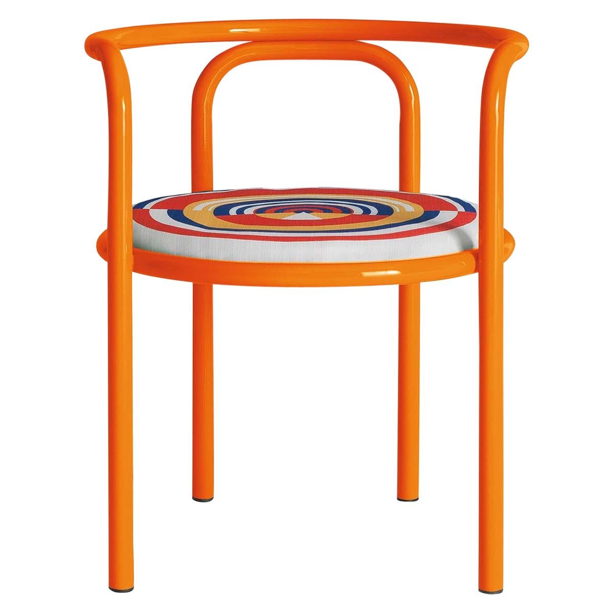 Locus Solus Orangefarbener Stuhl von Gae Aulenti im Angebot