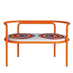 Loveseat Locus Solus Naranja de Gae Aulenti