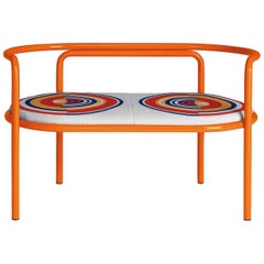 Loveseat Locus Solus Naranja de Gae Aulenti