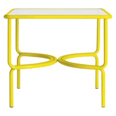 Locus Solus Yellow Dining Table by Gae Aulenti