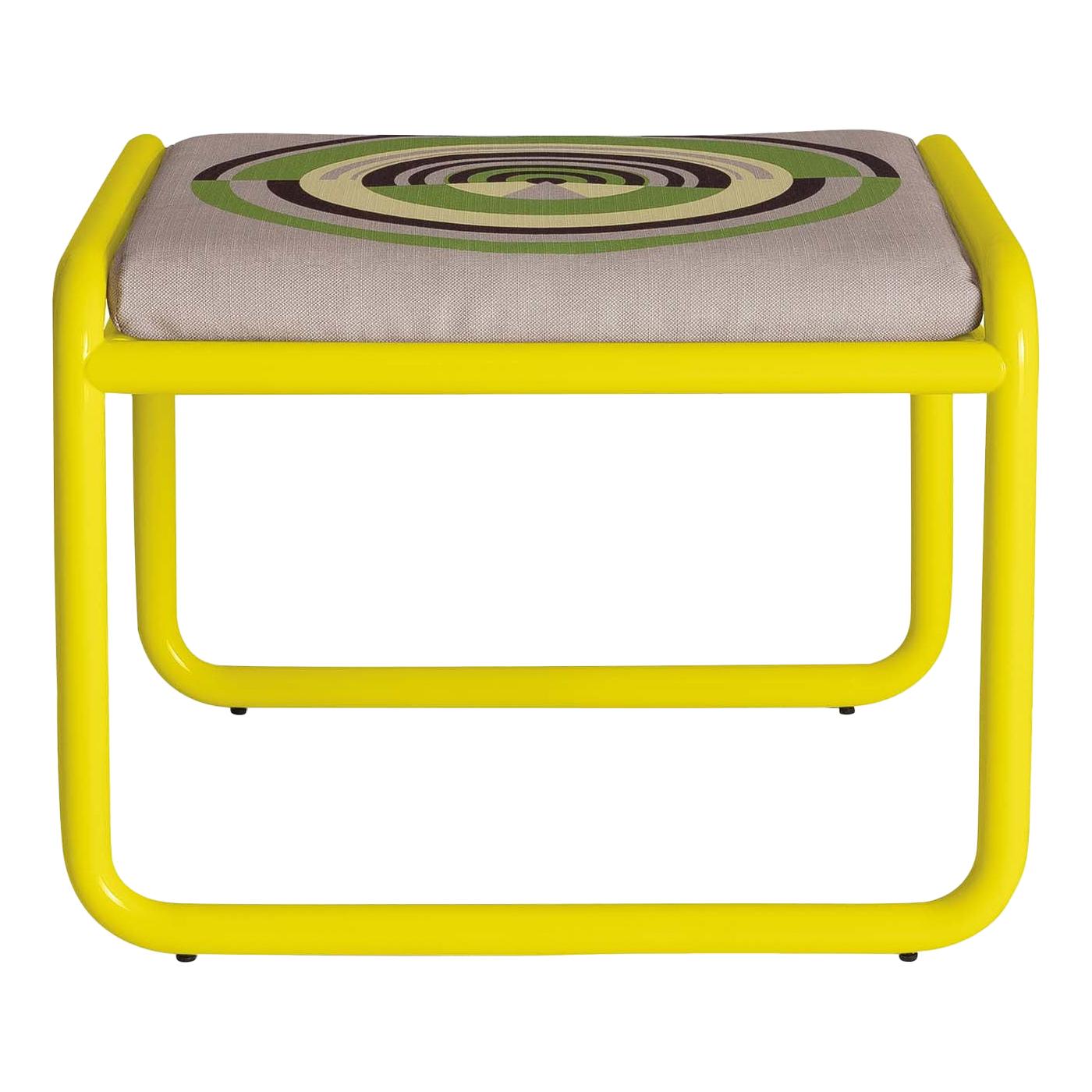 Locus Solus Yellow Pouf by Gae Aulenti