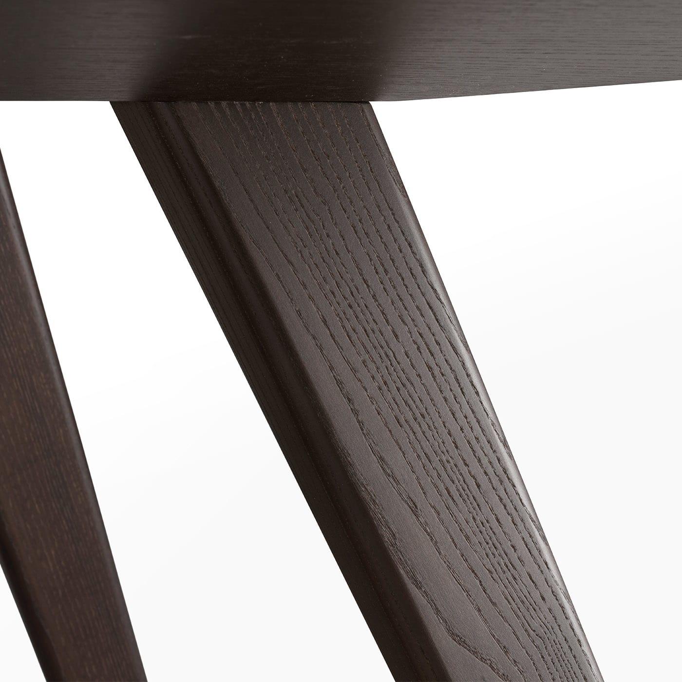 Italian Locust Brown Dining Table by Stefano Giovannoni For Sale
