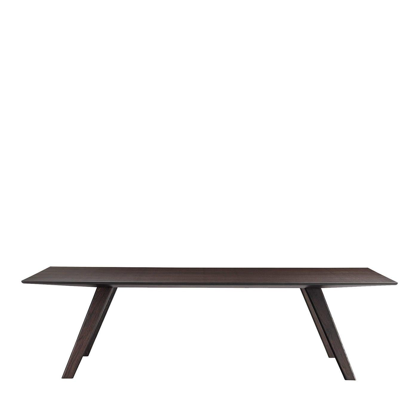 Locust Brown Dining Table by Stefano Giovannoni For Sale 1