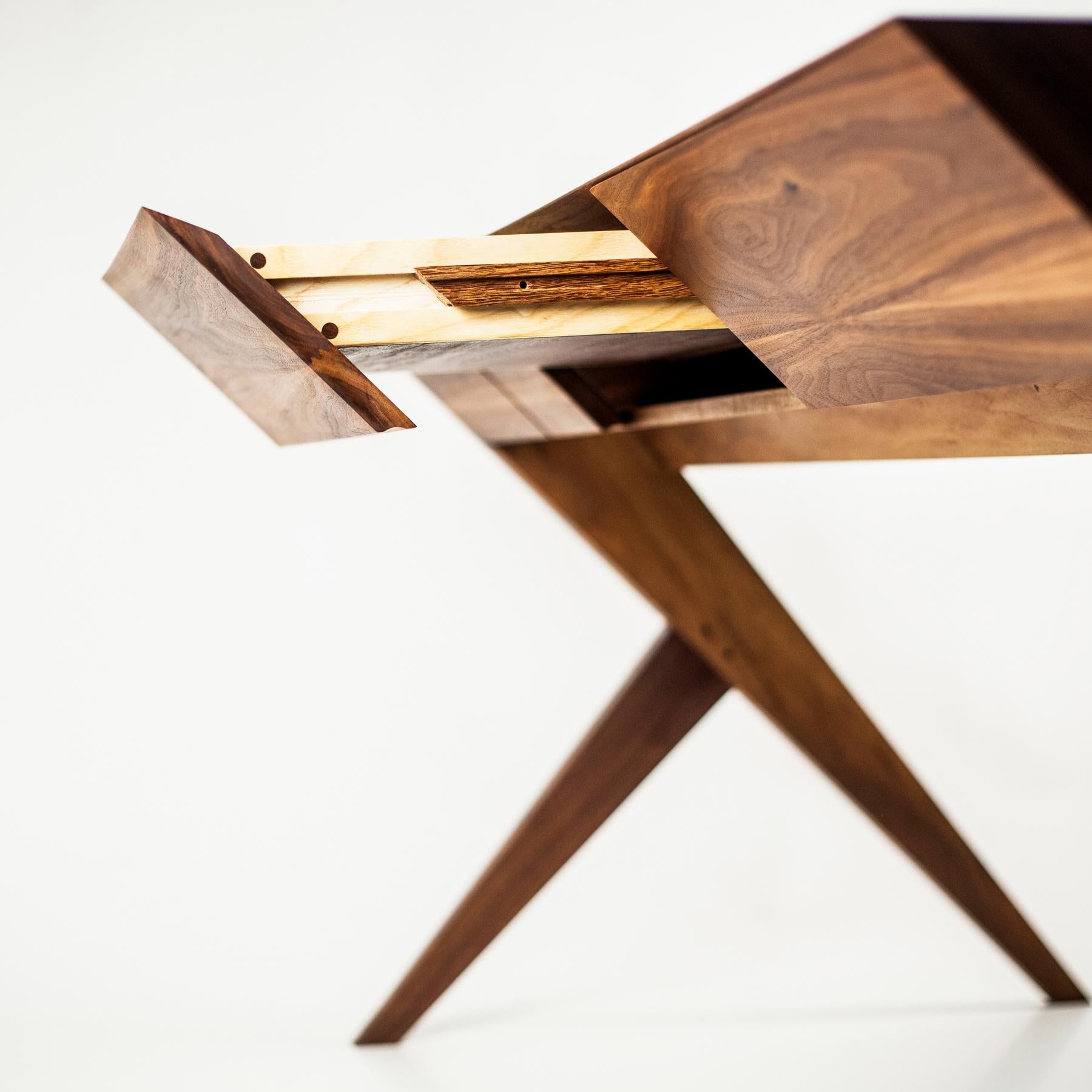 Hand-Crafted Locust desk by AROUNDtheTREE For Sale