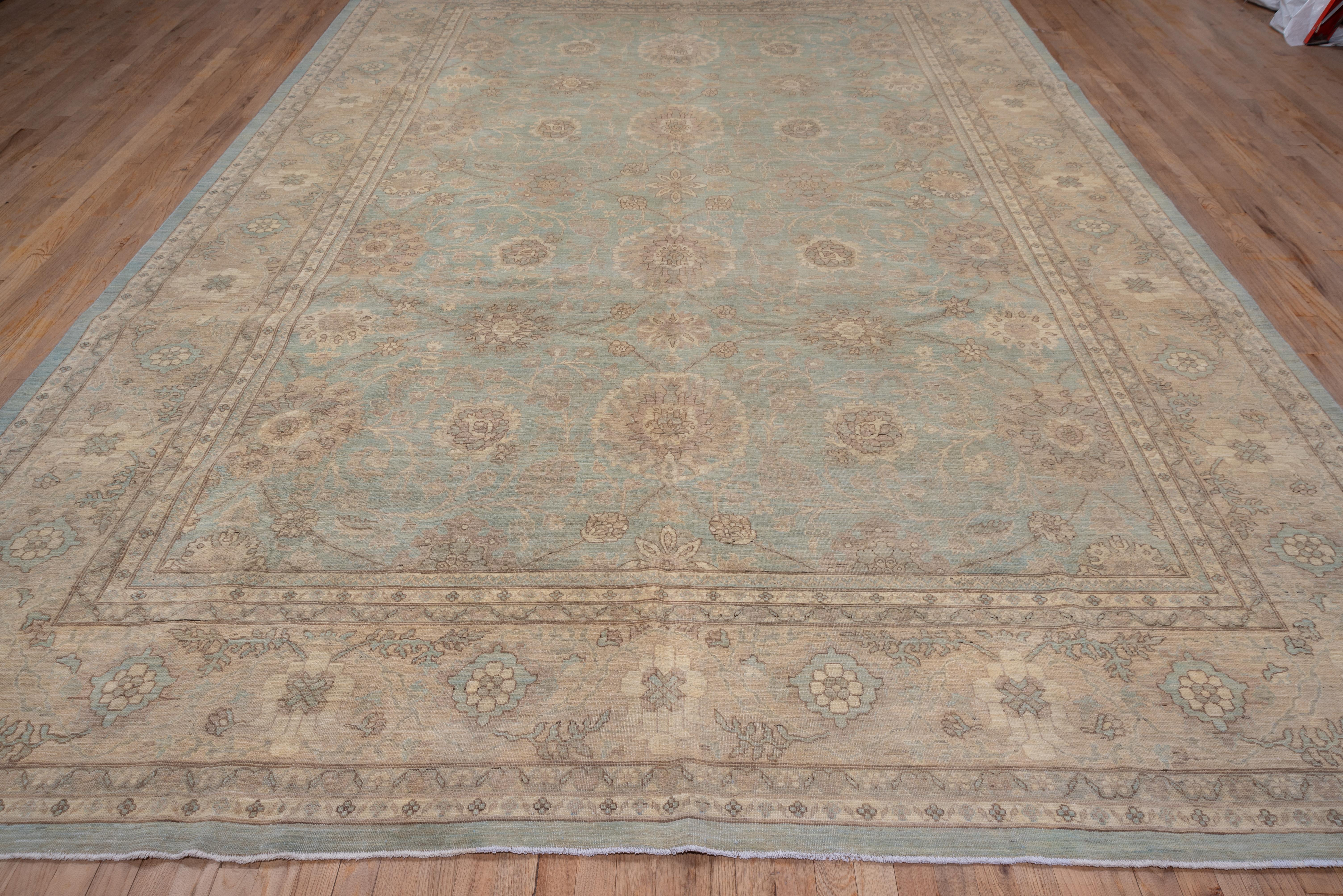 Funny name for an amazingly beautiful rug in the style of the Sivas region of Turkey known for their beautiful hand knotted rugs in softer hues. This rug was hand=knotted in Afghanistan. We love strong color but it is also nice to choose a softer