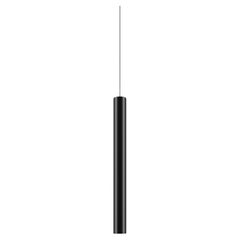 Lodes A-TUBE Medium Suspension Lamp in Matte Black by Studio Italia Design