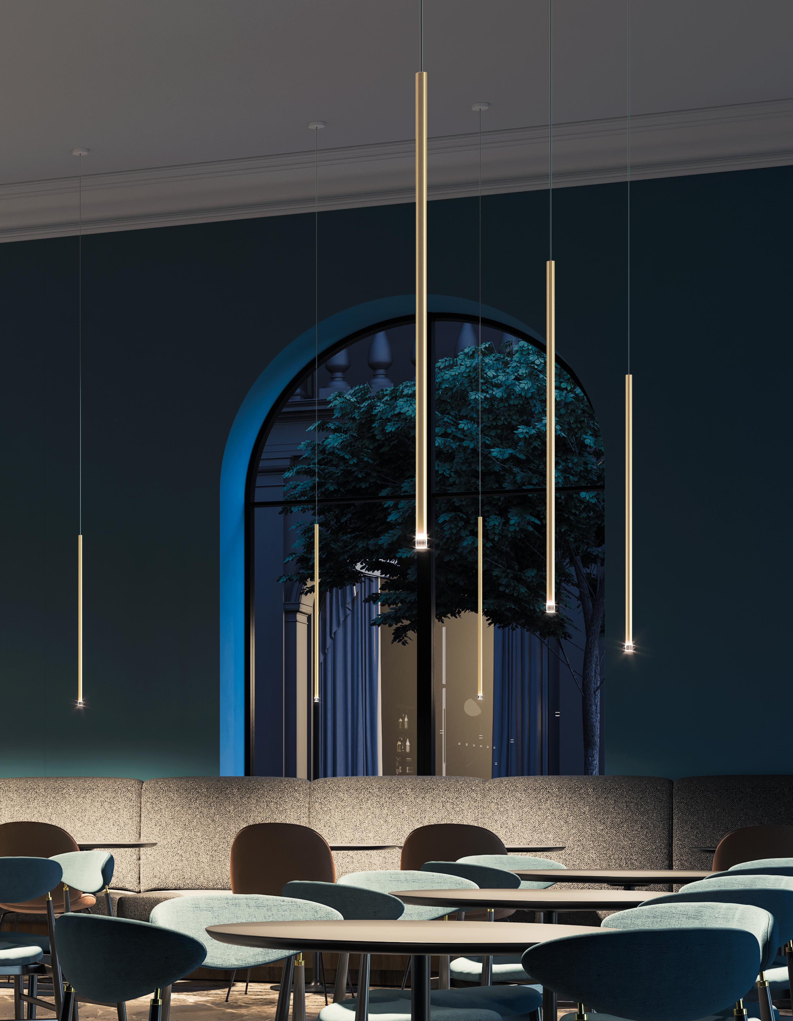 XXI secolo e contemporaneo Lodes A-TUBE NANO Piccola lampada a sospensione di  Studio Italia Design in vendita