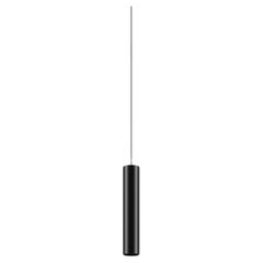 Lodes A-TUBE Small Suspension Lamp in Matte Black by Studio Italia Design