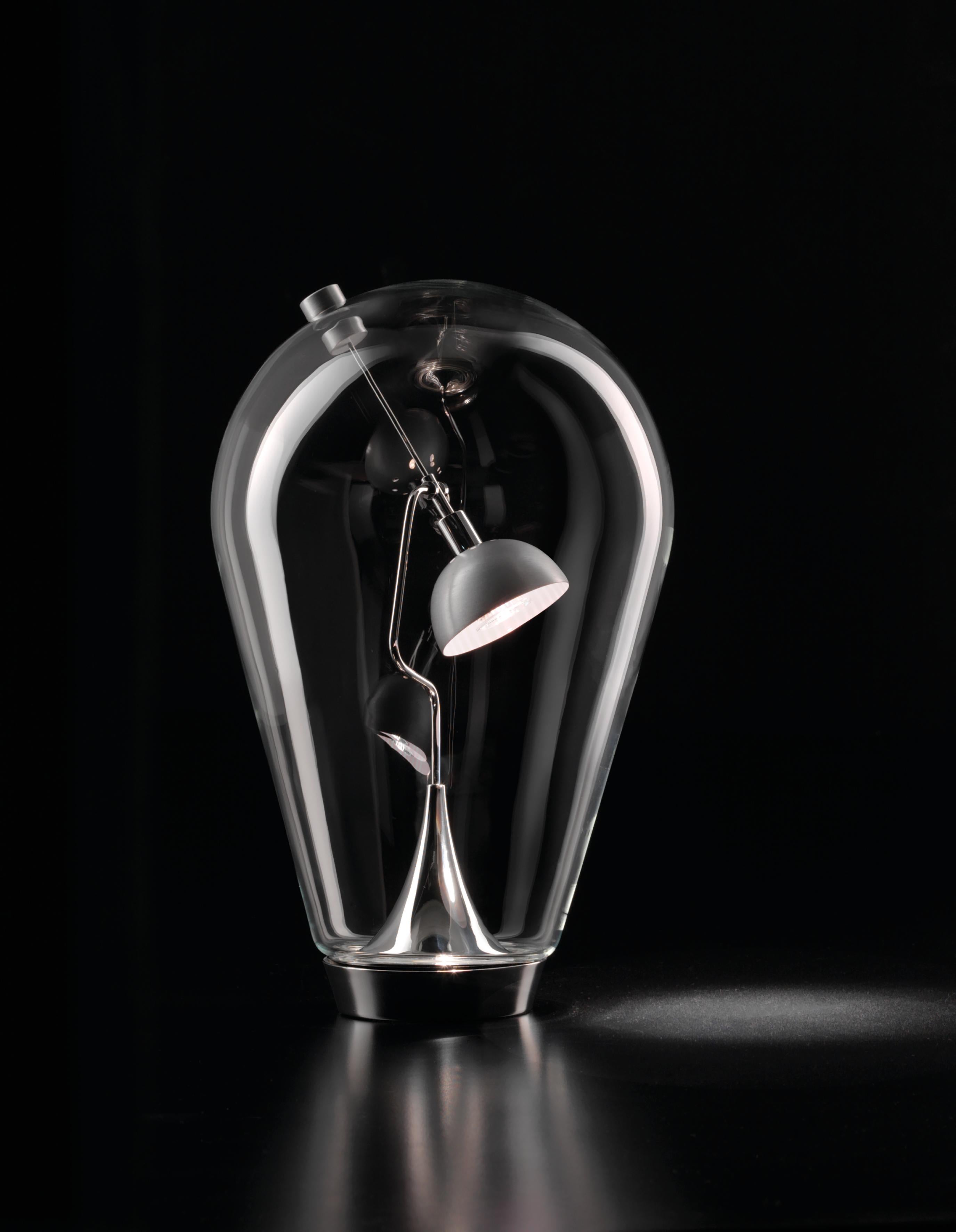 Lodes BLOW Table Lamp by Pio & Tito Toso In New Condition For Sale In Brooklyn, NY