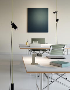 Lampada da terra Lodes Cima in giallo di Marco Dessí