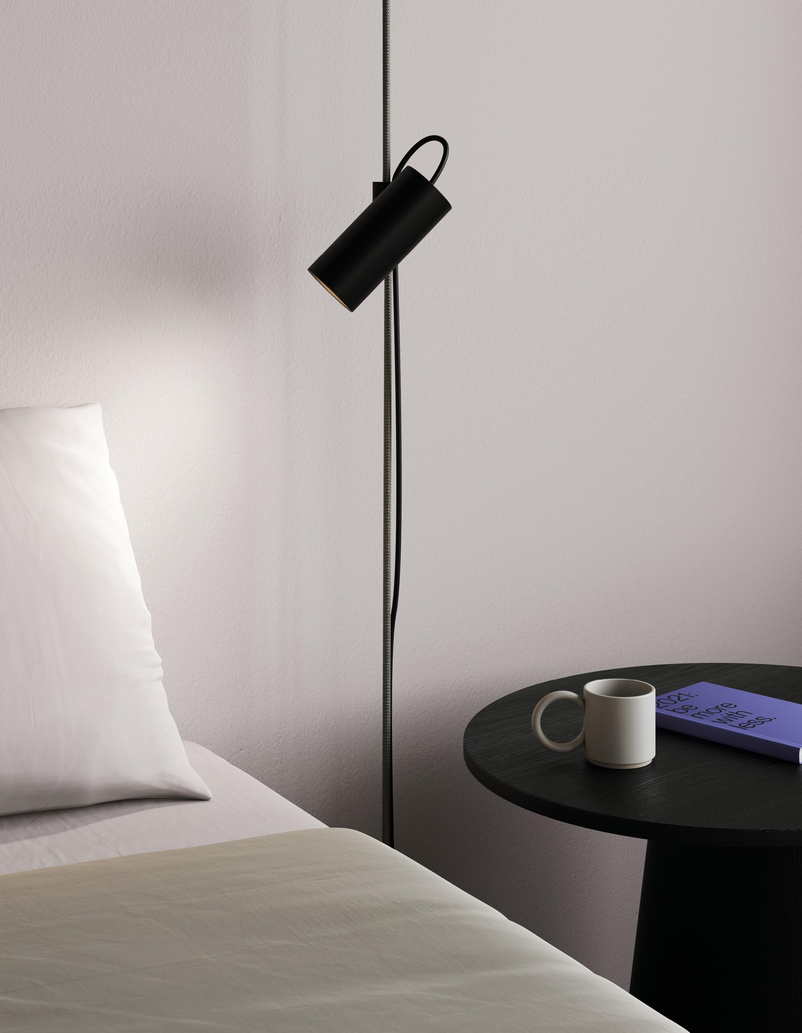 Corde Lodes Lampadaire CIMA en jaune par Marco Dessí en vente