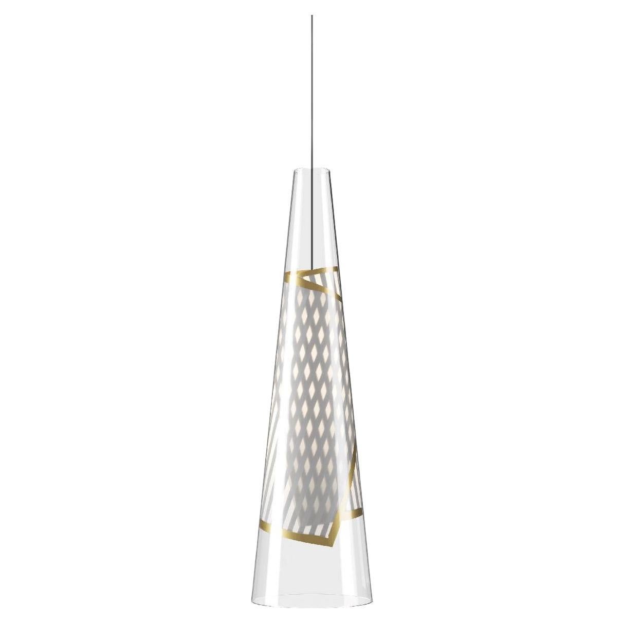 Lodes CONO DI LUCE Small Pendant Lamp by Ron Arad