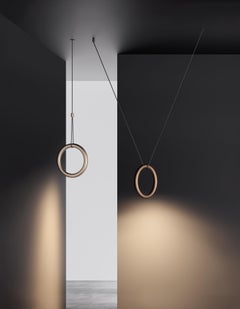 Lodes IVY V Pendant Lamp in Matte Champagne by Vittorio Massimo