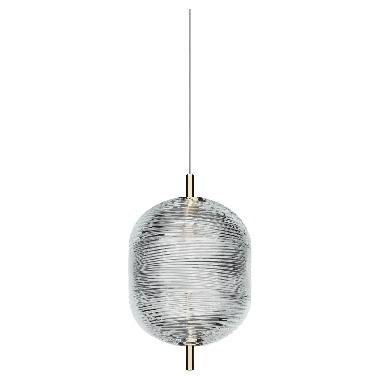 Lodes JEFFERESON Pendant Lamp in Gold by Luca Nichetto