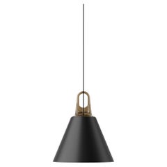 Lodes JIM CONE Pendant Lamp in Black and Honey by Patrick Norguet