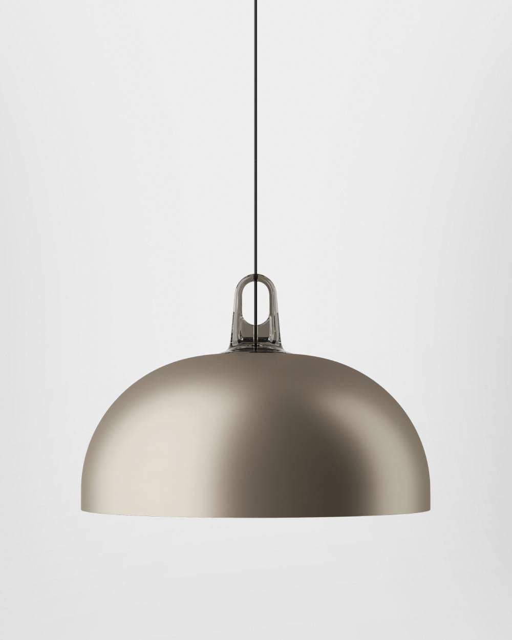 Lampada a sospensione Lodes JIM DOME in nero e grigio di Patrick Norguet In condizioni Nuovo in vendita a Brooklyn, NY