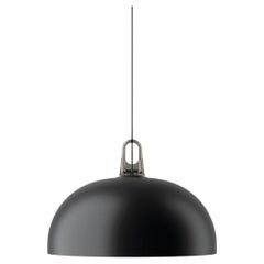Lodes JIM DOME Pendant Lamp in Black and Grey by Patrick Norguet
