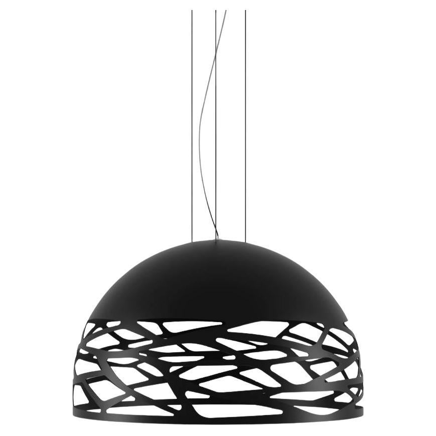 Lodes KELLY DOME Pendelleuchte in mattem Schwarz von Andrea Tosetto