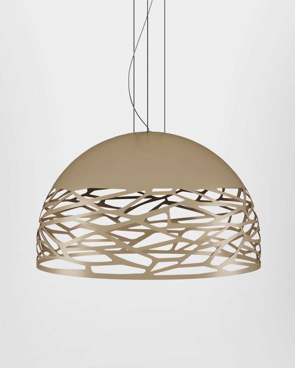 Lampada a sospensione Lodes KELLY DOME in Champagne opaco di Andrea Tosetto in vendita 9