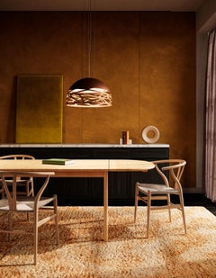 Lodes KELLY DOME Pendant Lamp in Matte Champagne by Andrea Tosetto