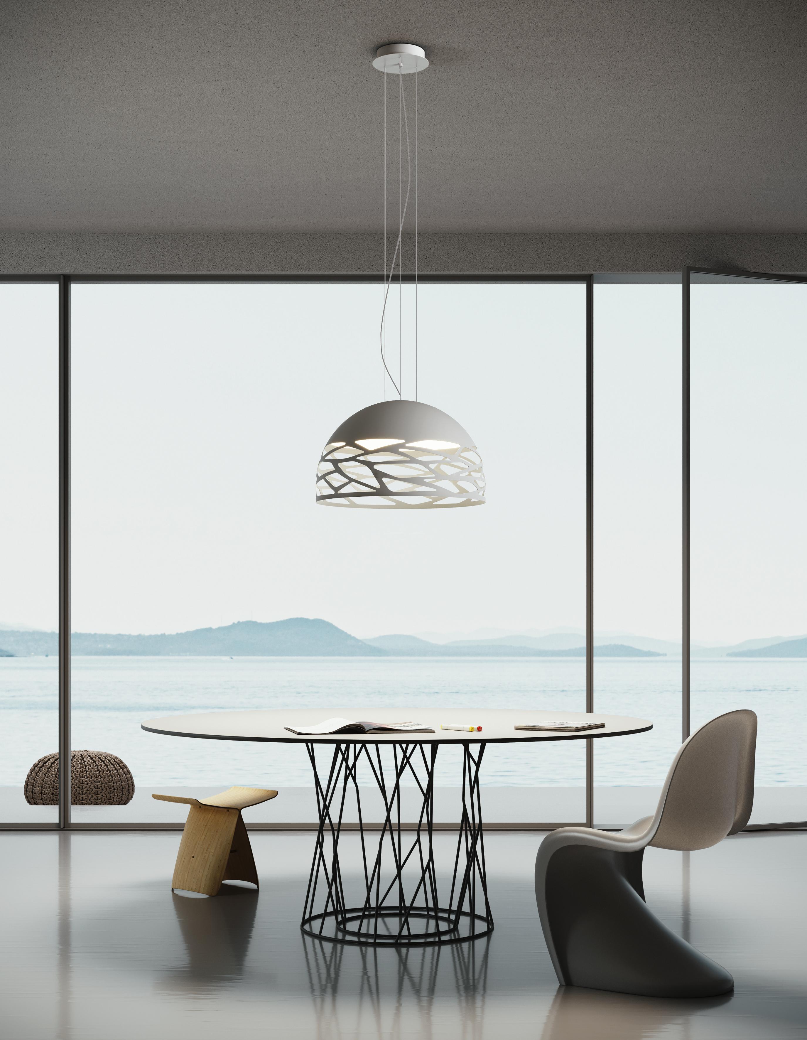 Lampada a sospensione Lodes KELLY DOME in Champagne opaco di Andrea Tosetto in vendita 3