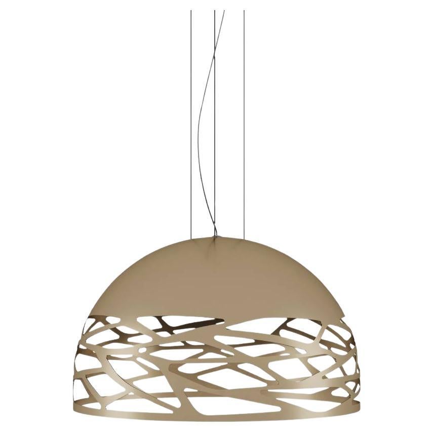 Lodes KELLY DOME Pendelleuchte in matter Champagner von Andrea Tosetto
