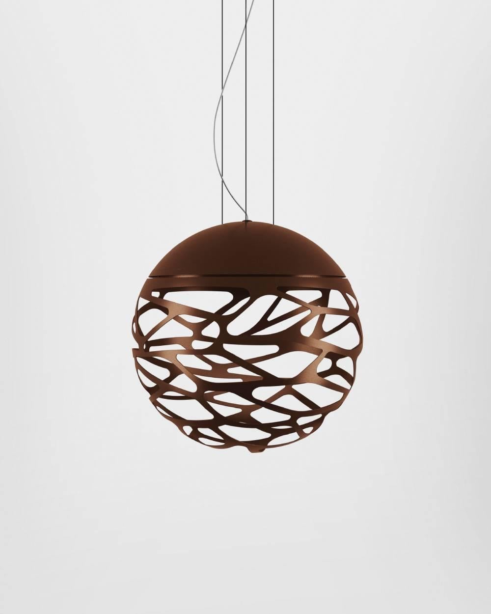 Lodes KELLY SPHERE Pendelleuchte in mattem Weiß von Andrea Tosetto (21. Jahrhundert und zeitgenössisch) im Angebot