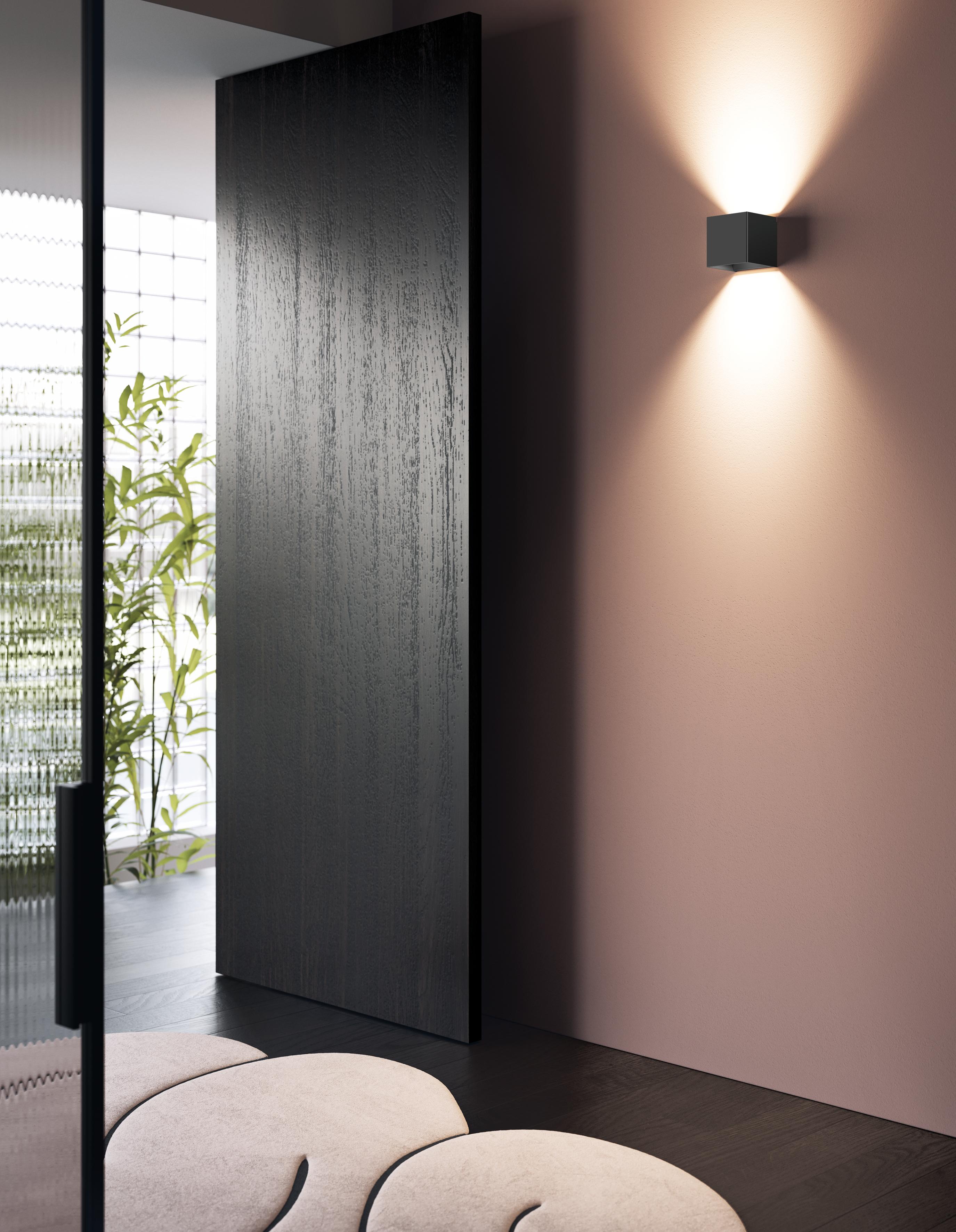 Lodes LÁSER Lámpara de pared en champán de Studio Italia Design Italiano en venta